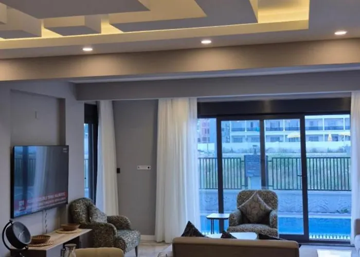 Apartment Denis House Havuz Sauna Ve Jakuzi Hadi Gelin Belek